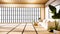 Sofa japanese on room  japan and the white.3D rendering