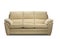 Sofa three seater on white