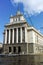 SOFIA, BULGARIA - FEBRUARY 5, 2017: Winter view of Former Communist Party House in Sofia