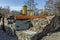 SOFIA, BULGARIA - MARCH 17, 2018: Remnants of sixteenth century Turkish barracks in Sofia