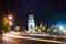 Sofia square at night