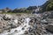 Sofia waterfalls in Karachay-Cherkessia. Russia