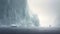 Soft Atmospheric Scenes: Captivating Iceberg Art By Kevin Kube