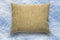 Soft blank beige pillow