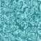 Soft blu water puddle seamless texture pattern. Fresh organic wet pool drop background. Swirl ombre blue degrade blur