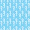 Soft blue ocean theme seahorse vector seamless pattern for background and wallpaper