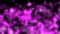 Soft blur purple particle fall animation