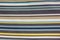 Soft carpet in multi-colored stripes
