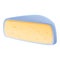 Soft cheese icon, cartoon style