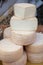 Soft cheeses of malga piedmont italy