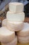 Soft cheeses of malga piedmont italy