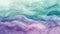 Soft and dreamy watercolor-style waves in pastel, background