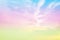 soft focus of sweet rainbow pastel vintage tone colors sky background