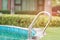 Soft focused picture of Swimming pool