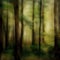 Soft Forest Landscape for Invitations and Posters.