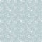 Soft ice blue snow flake pattern background. Simple minimal frosty blur effect seamless backdrop. Festive cold holiday