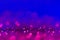 Soft image abstract bokeh ultra violet,purple,pink ,blue color with light background.Ultra violet night light elegance,smooth spar