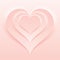 Soft and Light Pink Color Valentine Day Backdrop