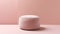 Soft Pink Ottoman: Minimal Retouching For Feminine Product Showcase