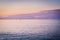 Soft Pink Sunset In Marmara Sea - Turkey