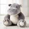 Soft And Playful Stuffed Hippo For Kids