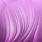 Soft purple gradient background with transparent curved lines.