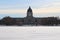 Soft sky Wascana Lake Saskatchewan Legislature