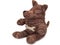 Soft toy doggy or may be little wolf on white background