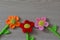 Soft toys flowers