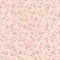 Soft vintage antique distressed shabby floral pattern background in peach