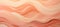 Soft waves in peach fuzz color palette dynamic and serene abstract pattern, modern and inviting