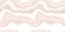 Soft wavy tie dye stripe seamless border pattern. Pink white organic irregular wave edge trim background. Variegated