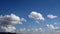 Soft White and Fluffy Clouds Floating On Blue Sky