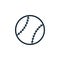 Softball, Baseball, Ball Icon Design Template Elements