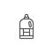 Softener bottle outline icon