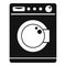 Softener washing machine icon, simple style