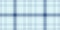 Softness check textile plaid, model background seamless vector. Modern fabric tartan texture pattern in light and blue colors