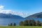 Sognefjord coast clear view, Norway biggest fjord