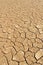 Soil detail of dry pan, Sossusvlei, Namib Desert