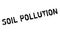 Soil Pollution rubber stamp