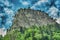 Sokolica peak Pieniny National Park in southern Poland.