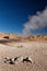 Sol de Maniana mud geysers in Bolivia