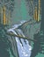 Sol Duc Falls on Soleduck River Olympic National Park Washington State WPA Poster Art