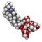 Solanine nightshade poison molecule. Present in potatoes, especially in the green parts