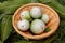 Solanum virginianum fruits