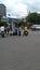 Solapur, Maharashtra on 24th July, 2020, people fuelling petrol
