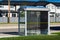 Solar Bus Shelter producing clean energy