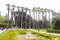 Solar clock and tourists relaxing in the Athens National Garden