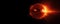 Solar dwarf cosmos space black banner. Generate Ai