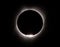 Solar Eclipse as it begins in 2017